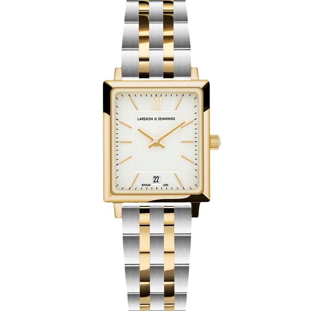 Larsson & Jennings Boyfriend Mini Mixed Gold 31mm